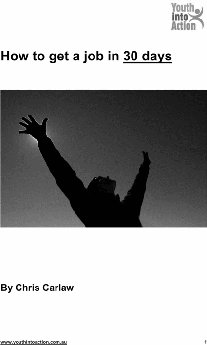 Product picture GET YOUR DREAM JOB IN 30 DAYS!!!!